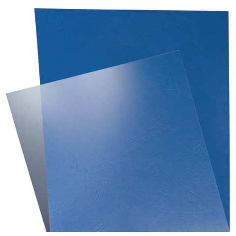 Copertine in PVC trasparenti GBC formato A4 conf. da 100 pezzi GBC A4