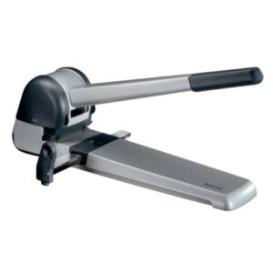 Superperforatore a 2 fori Leitz 5182 in metallo grigio fino a 250 fogli