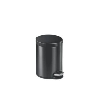 Cestino gettacarte DURABLE con pedale acciaio inox 5 l carbone