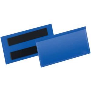 Durable identification pouches with blue magnetic stripes outer mm.