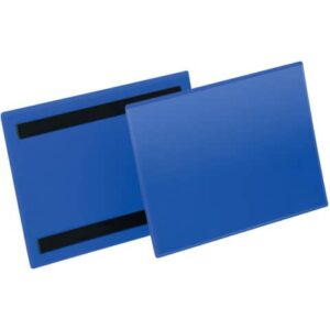 Durable identification pouches with blue magnetic stripes outer mm.