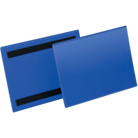 Durable identification pouches with blue magnetic stripes outer mm.