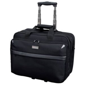 Trolley portacomputer Lightpak XRAY in poliestere 43x20x37 cm nero