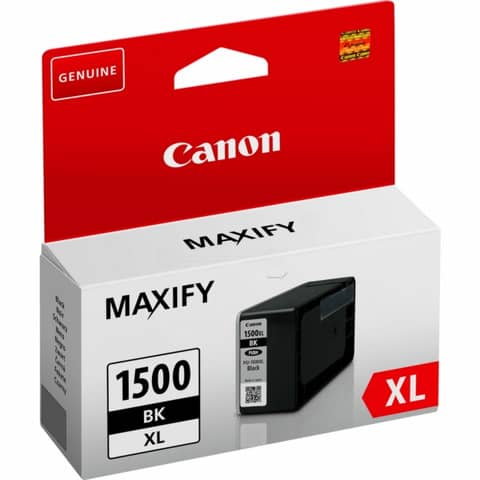 Cartuccia inkjet PGI-1500XL BK Canon nero