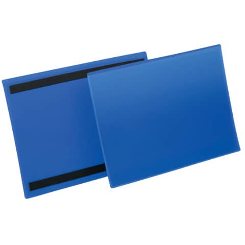 Durable identification pouches with blue magnetic stripes outer mm.