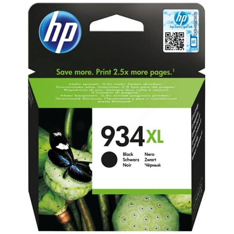 HP High-Capacity Inkjet Cartridge 934XL Black
