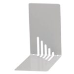 Reggilibri MAUL acciaio grigio 140x140x85mm
