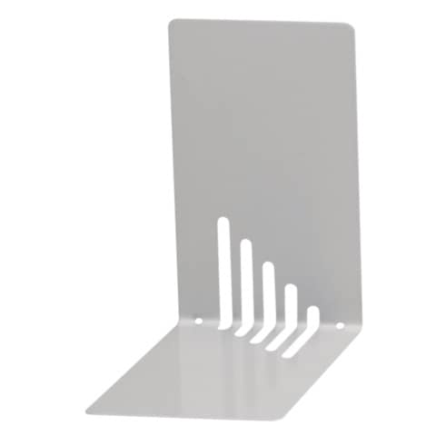 Reggilibri MAUL acciaio grigio 140x140x85mm
