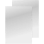Copertina per rilegatura Q-Connect A4 250 g/m² bianco lucido