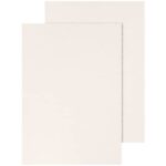 Copertina per rilegatura Q-Connect A4 250 g/m² bianco goffrato