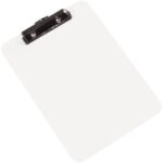 Q-Connect A4 transparent clipboard with spring