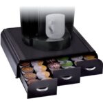 Organizzatore cialde per macchina da caffè CEP plastica 3 cassetti 7x33x34 cm