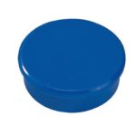 Magneti Dahle rotondi Ø 38 mm blu altezza 13,5 mm - forza 25 N -