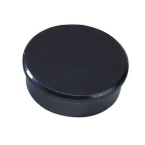Magneti Dahle rotondi Ø 38 mm nero altezza 13,5 mm - forza 25 N -