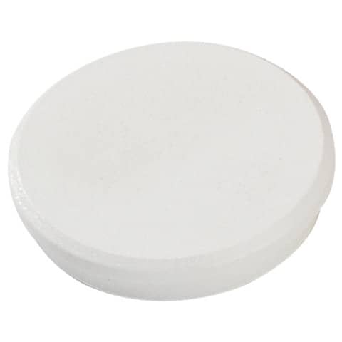 Magneti Dahle rotondi Ø 32 mm bianco altezza 7 mm - forza 8 N -