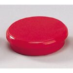 Magneti Dahle rotondi Ø 24 mm rosso altezza 7 mm - forza 3 N -
