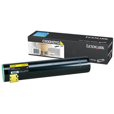 Toner alta resa Lexmark giallo