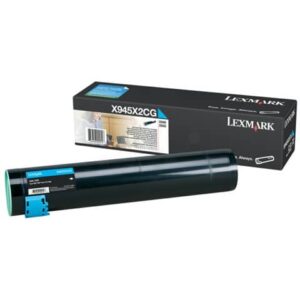 Toner alta resa Lexmark ciano