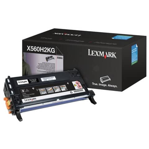 Toner alta resa Lexmark nero