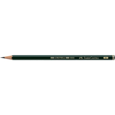 Faber-Castell CASTELL Graphite Pencil 9000 B