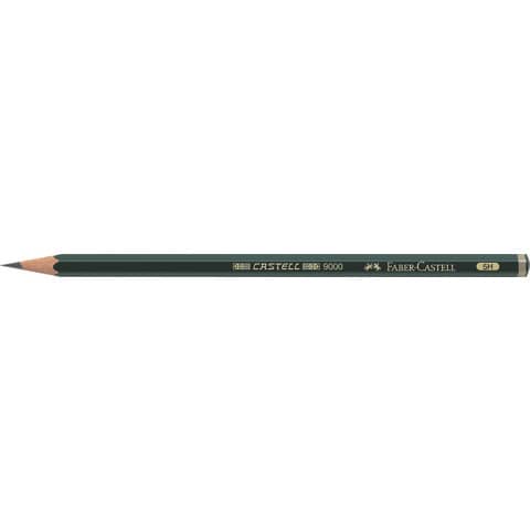 Faber-Castell CASTELL Graphite Pencil 9000 5H -