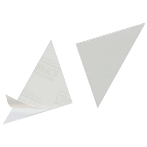 Tasche adesive DURABLE CORNERFIX® triangolari polipropilene trasparente