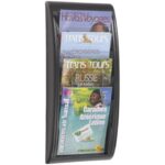Paperflow Quick Fit A4 modular wall display 4 aluminium pockets