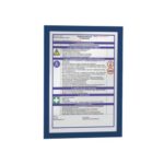 Cornice espositiva Durable DURAFRAME® formato A3 blu in conf. 6 pz -