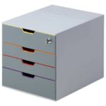 Cassettiera DURABLE VARICOLOR® SAFE 4 cassetti 280x292x356 mm