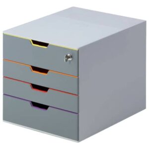Cassettiera DURABLE VARICOLOR® SAFE 4 cassetti 280x292x356 mm