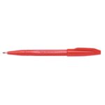Pennarello Pentel Sign Pen punta fibra 2 mm 0,8 mm rosso