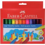 Faber-Castell CASTELLO Jumbo markers coarse tip 5 mm assorted