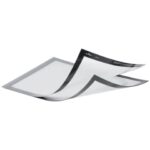 Frames with 2 magnetic panels DURABLE DURAFRAME® MAGNETIC PLUS A4 silver