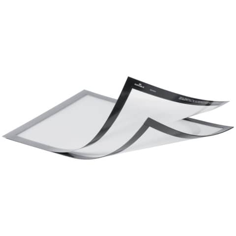 Frames with 2 magnetic panels DURABLE DURAFRAME® MAGNETIC PLUS A4 silver