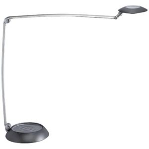 Lampada da scrivania MAUL a LED MAULspace, dimmerabile alluminio argento