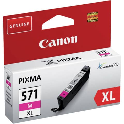 Cartuccia inkjet alta capacità CLI-571M XL Canon magenta