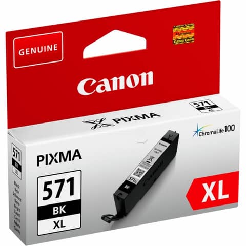 Canon High Capacity Inkjet Cartridge CLI-571BK XL Black