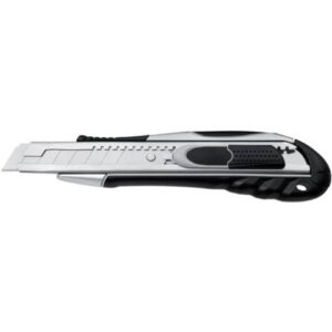 Cutter di sicurezza Westcott Duo Safety larghezza lama 18 mm grigio / nero