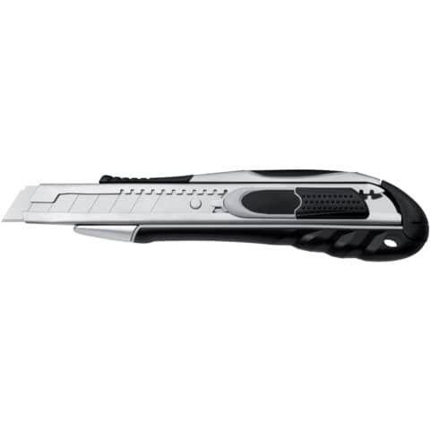Cutter di sicurezza Westcott Duo Safety larghezza lama 18 mm grigio / nero