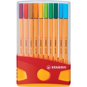 Fineliner Stabilo Point 88® 0,4 mm conf. 20 colori assortiti