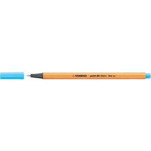 Fineliner Stabilo Point 88® 0,4 mm azzurro neon