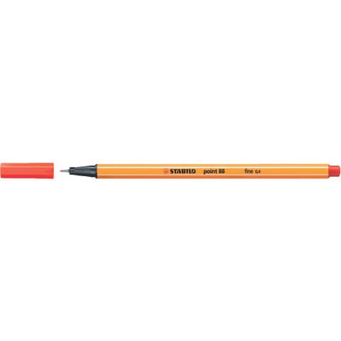 Fineliner Stabilo Point 88® 0,4 mm carminio