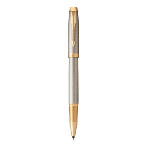 Penna roller Parker IM punta F inchiostro nero Premium Warm