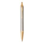 Penna a sfera Parker IM punta M inchiostro blu Premium Warm