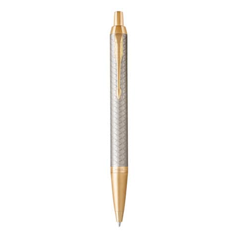 Penna a sfera Parker IM punta M inchiostro blu Premium Warm