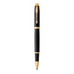 Penna roller Parker IM punta F inchiostro nero Black GT