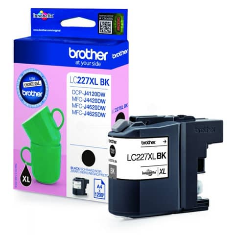 High yield inkjet cartridge LC-227 Brother black