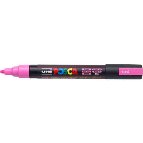 Marcatore a tempera Posca Uni-Ball punta tonda 1,8-2,5 mm rosa fluo