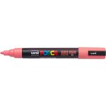 Marcatore a tempera Posca Uni-Ball punta tonda 1,8-2,5 mm rosa corallo