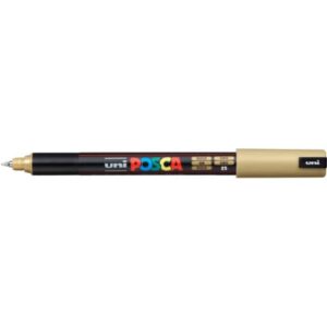 Marcatore a tempera POSCA Uni-Ball punta tonda 0,7 mm oro